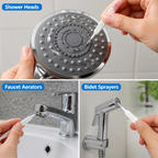 StreamSavvy™ — Unlock Powerful, Refreshing Showers with Every Precision Clean (30 pieces)