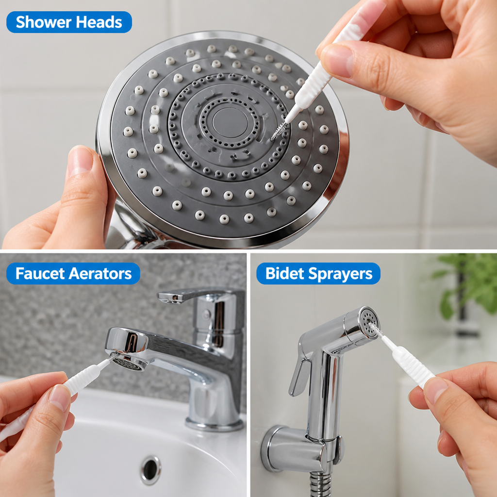 StreamSavvy™ — Unlock Powerful, Refreshing Showers with Every Precision Clean (30 pieces)
