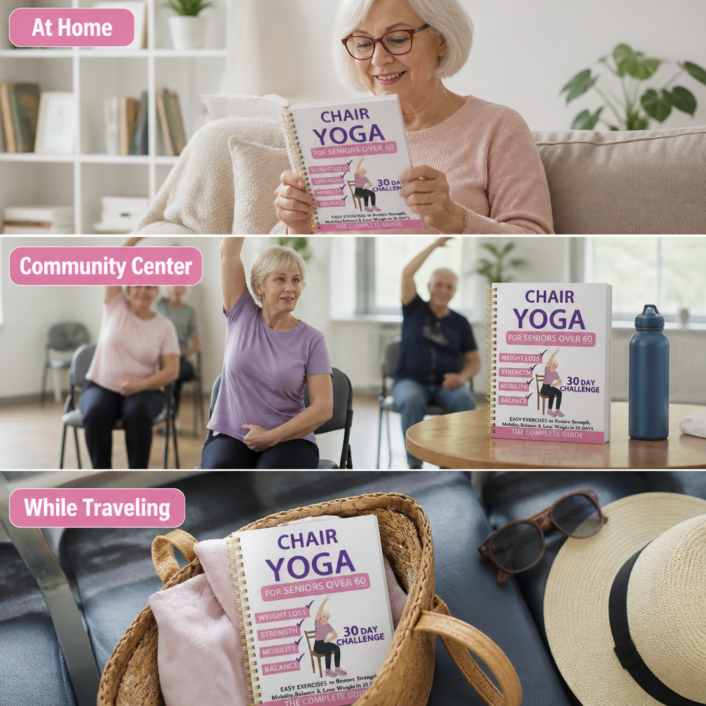LuminaFlow™ — Rediscover Strength and Confidence with Gentle Chair Yoga Moves