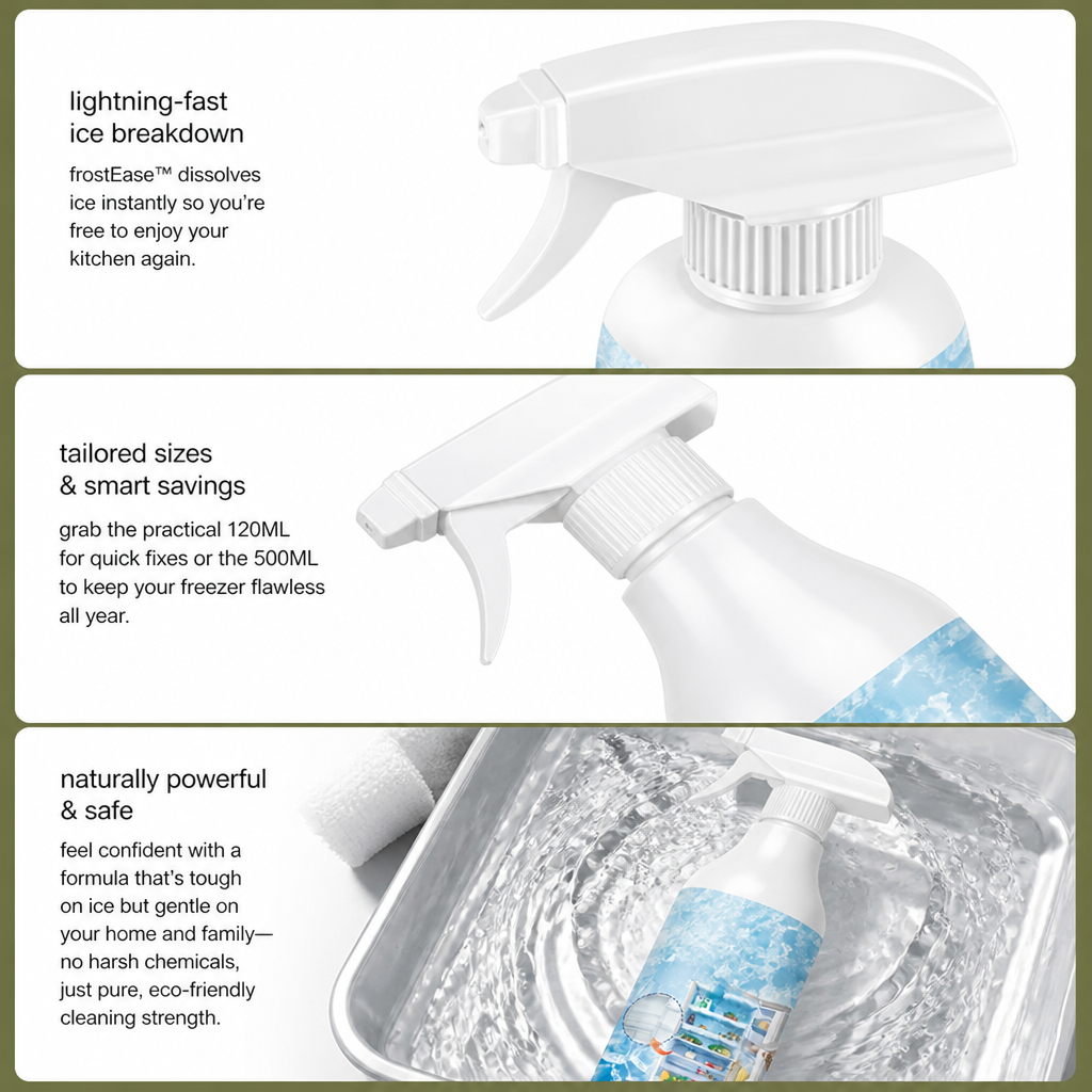 FrostEase™ — Instantly Free Your Freezer and Breathe Easy Again