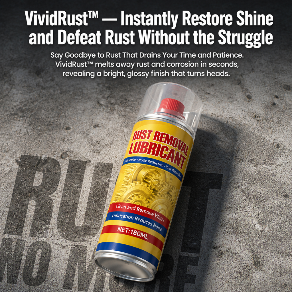 VividRust™ — Instantly Restore Shine and Defeat Rust Without the Struggle