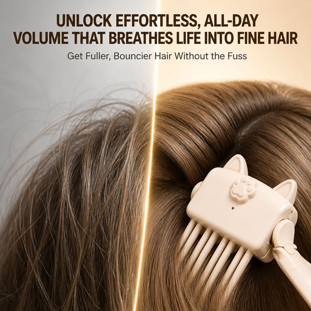VoluSculpt™ — Unlock Effortless, All-Day Volume That Breathes Life Into Fine Hair