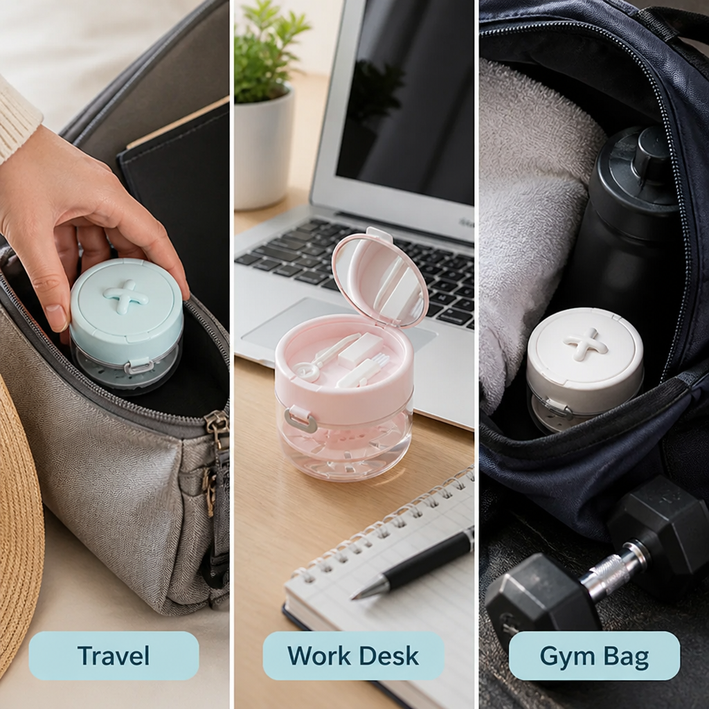 VivaGuard™ Retainer Case — Keep Your Retainer Spotless, Safe, and Ready Wherever Life Takes You
