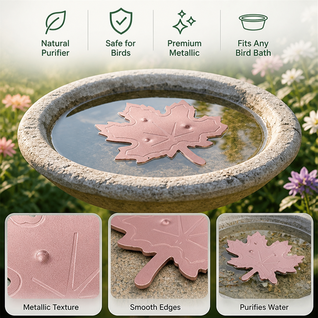 VividStream™ Bird Bath Purifier — Transform Your Garden Into a Lively, Inviting Sanctuary Without the Work