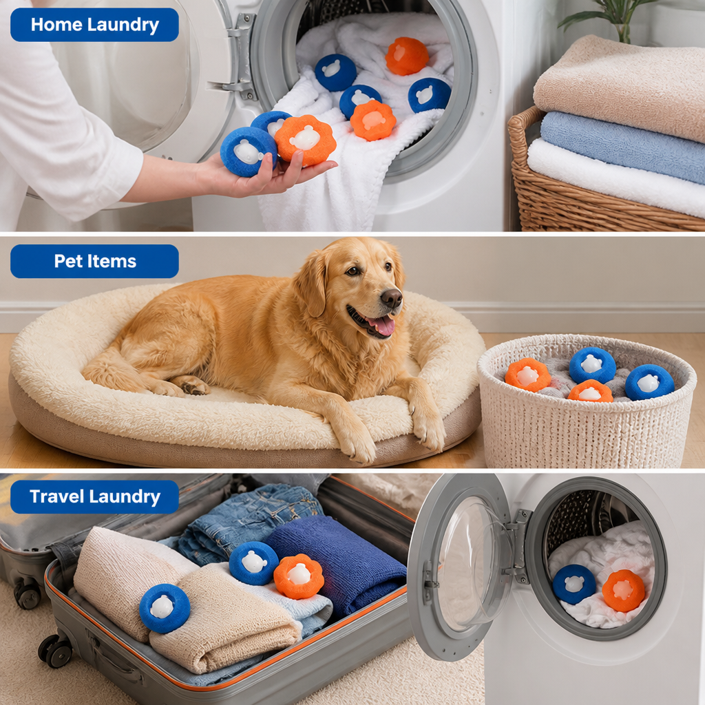 FurFlee™ — Effortlessly Banish Pet Hair for Fresh, Soft Clothes Every Wash (5 pieces)