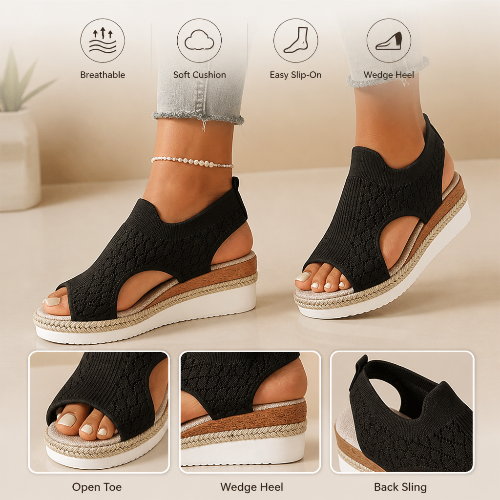 Zephyrella™ — Elevate Your Step with All-Day Cool Comfort and Effortless Style