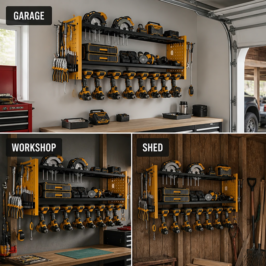 BenchBright™ — Clear Your Bench and Find Every Tool in a Flash