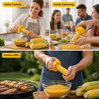KernEase™ — Cut Kernels Clean and Easy for Mess-Free, Perfect Corn Every Time