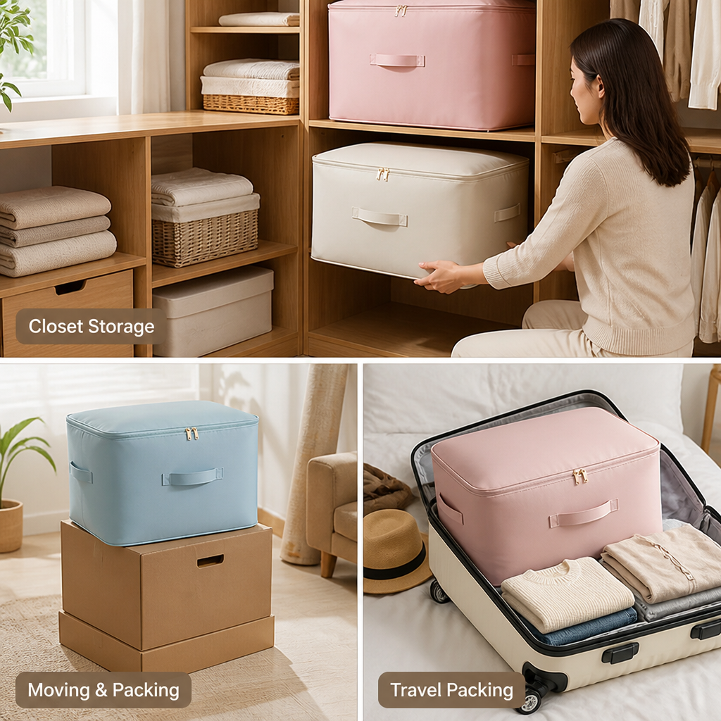 SpaceSavor™ — Reclaim Closet Space and Pack More Without a Vacuum