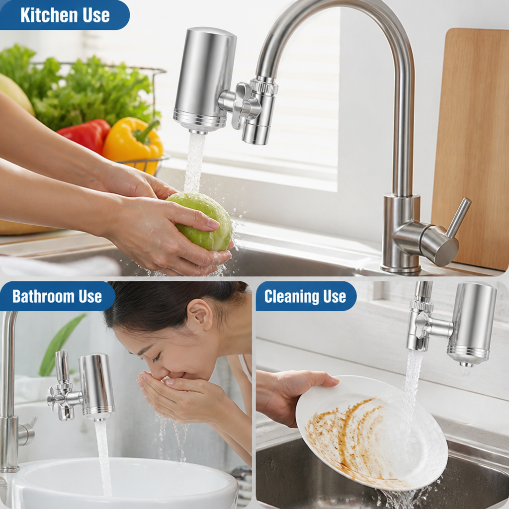 HydriMist™ — Command Every Drop with Pure, Splash-Free Water Control