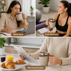 Stirvello™ — Sip Perfectly Smooth Drinks Instantly, No Stirring Needed