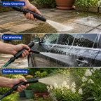HydraPulse™ — Effortless Power that Crushes Grime and Cares for Your Garden