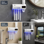 PureSense™ UV Sanitizer & Organizer — Banish Germs and Clutter for a Fresh, Sparkling Smile Every Day
