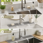 AquaShield™ — Keep Your Counters Dry and Your Sink Spotless Without Lifting a Finger