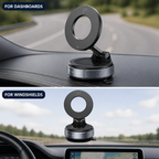 Ramzevo™ NanoGrip Magnetic Mount — Lock Your Phone Tight for Total Control and Calm