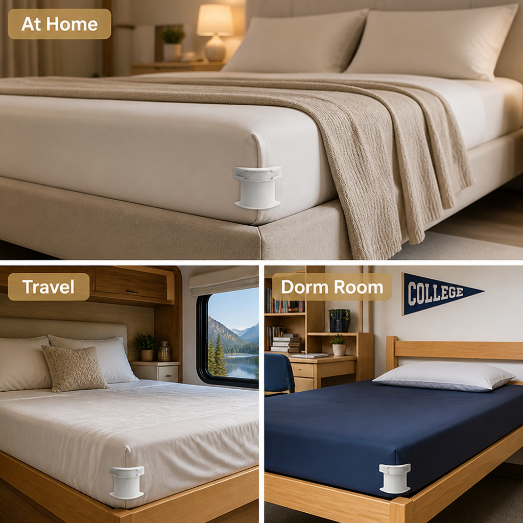 TuckTidy™ — Wake Up to a Neat Bed Without the Morning Sheet Tuck-in