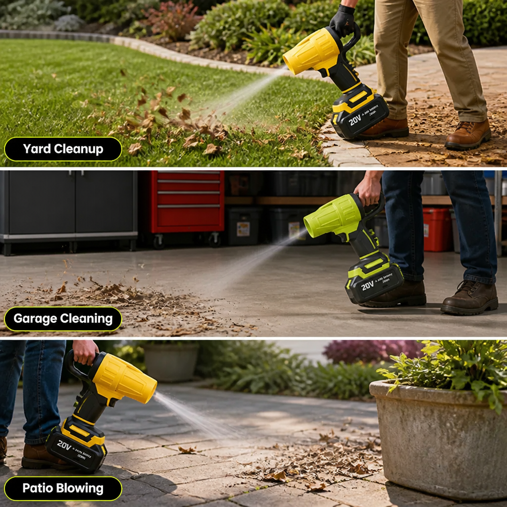 StormBlaze™ TurboBlow — Command Your Yard With Effortless, Cordless Power