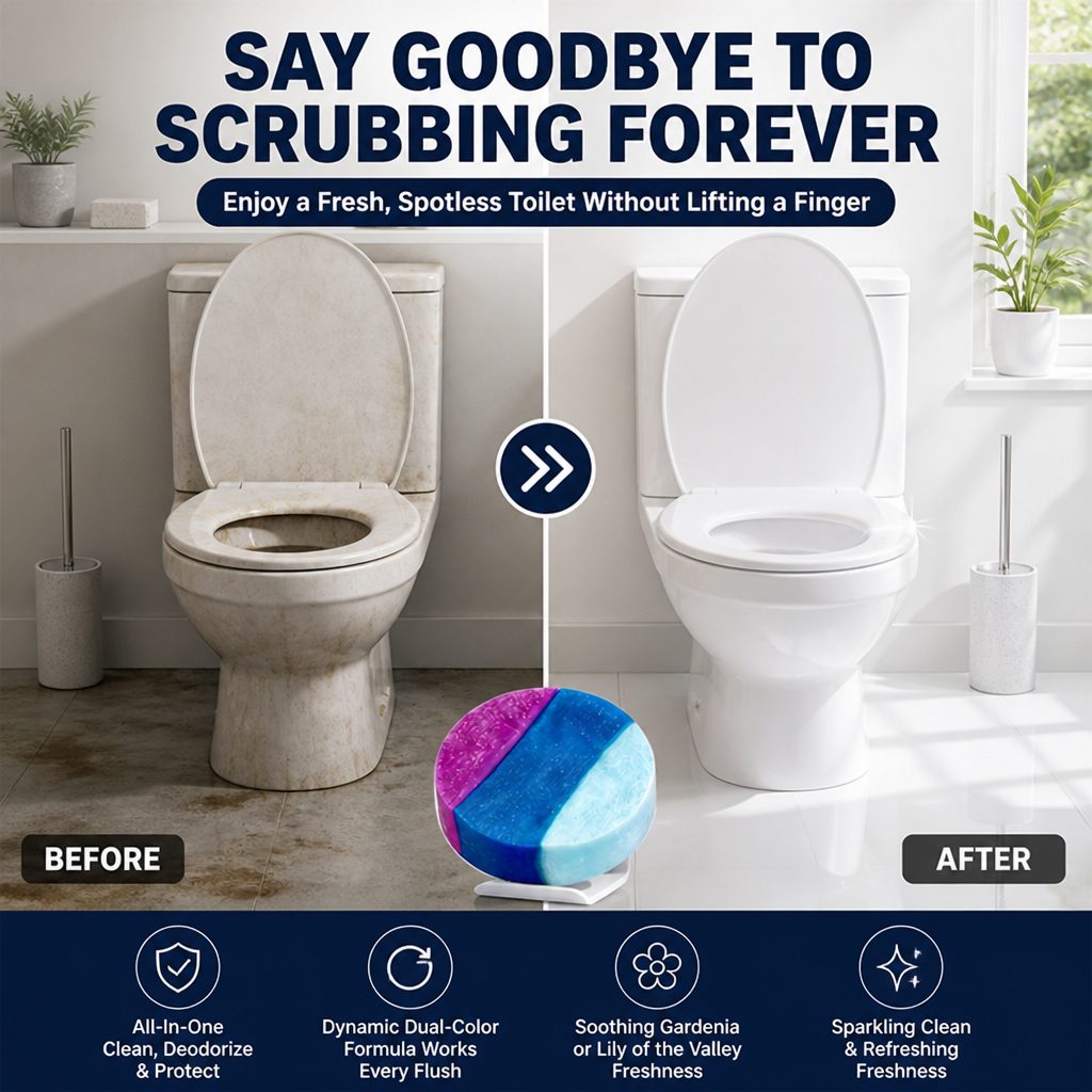 PureLuxe™ — Enjoy Effortless Sparkling Clean & Refreshing Freshness Every Flush