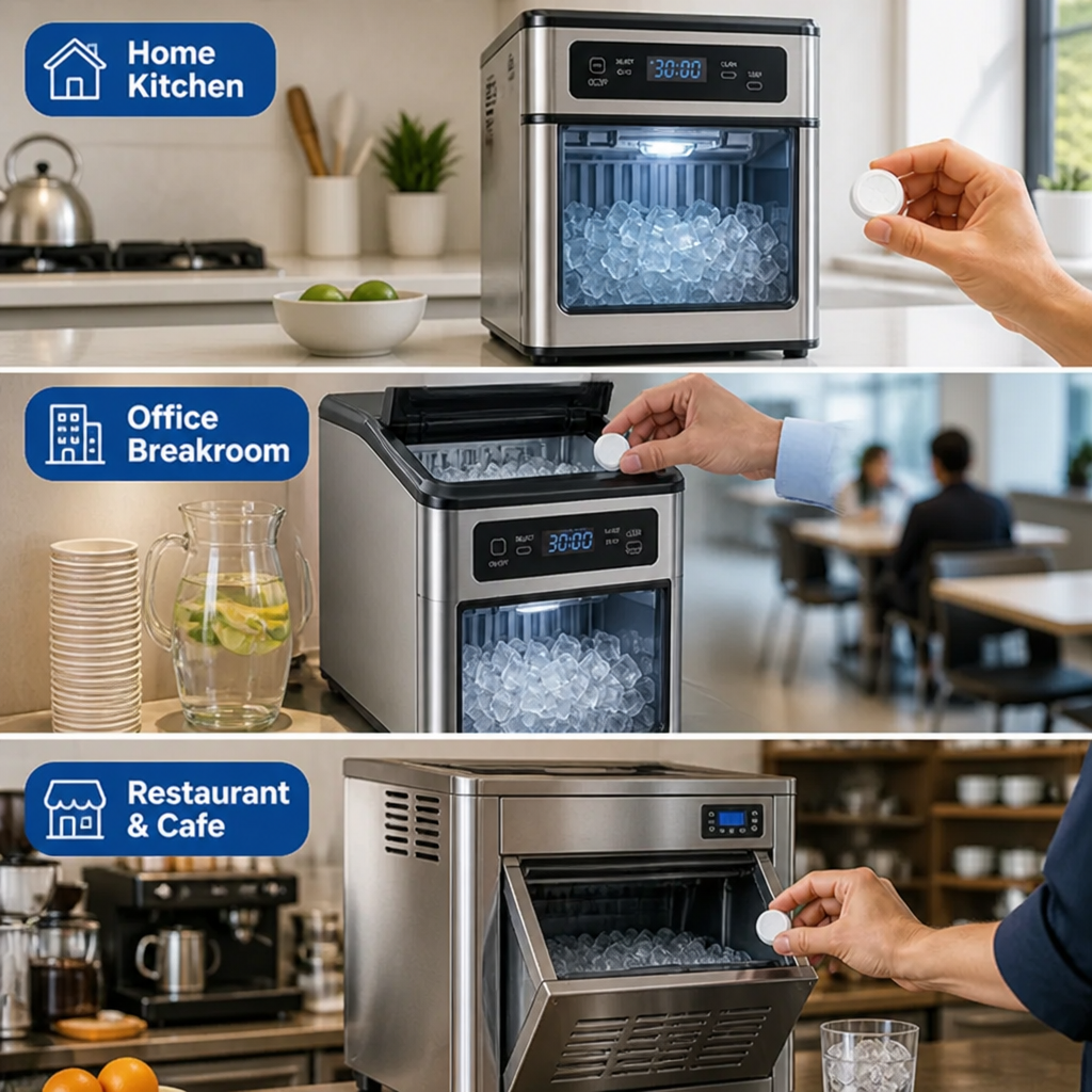 FrostFlow™ — Bring Back Clear, Fresh-Tasting Ice Without Taking Your Machine Apart
