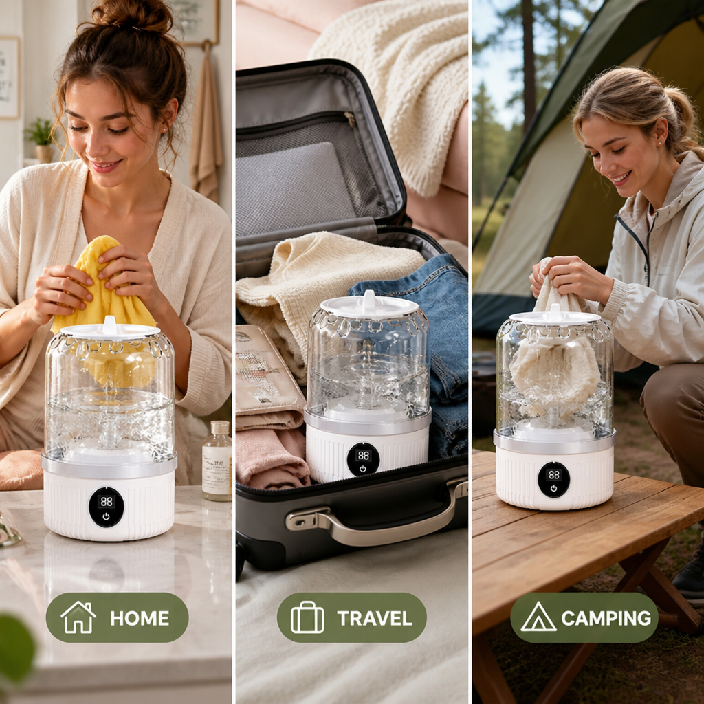 RippleWash™ — Effortless Freshness Anywhere, Anytime You Need It