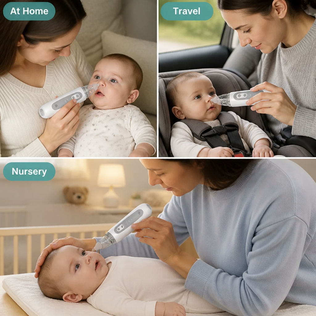 NasoEase™ — Make Stuffy-Nose Care Feel Easier for You and Your Baby