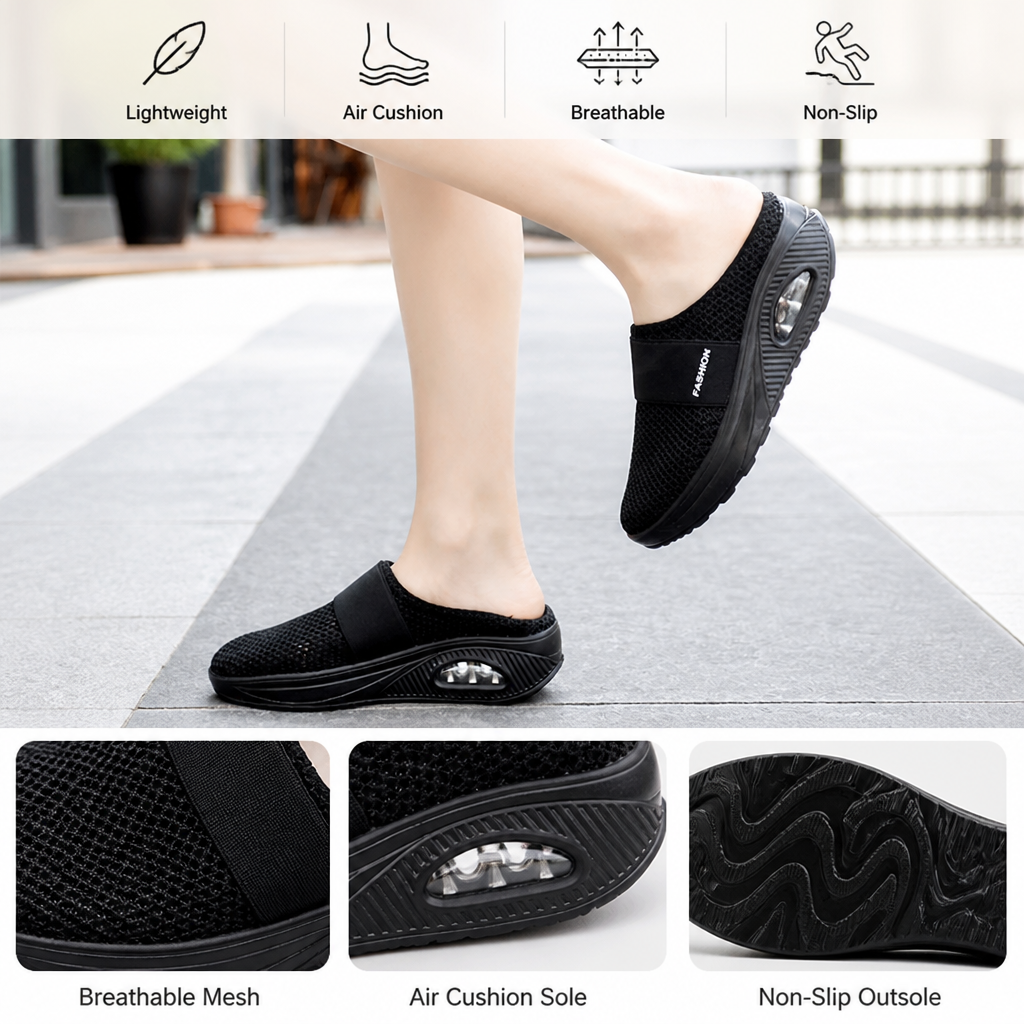SoleSerene™ — Custom-Fit Comfort That Frees Your Feet All Day Long