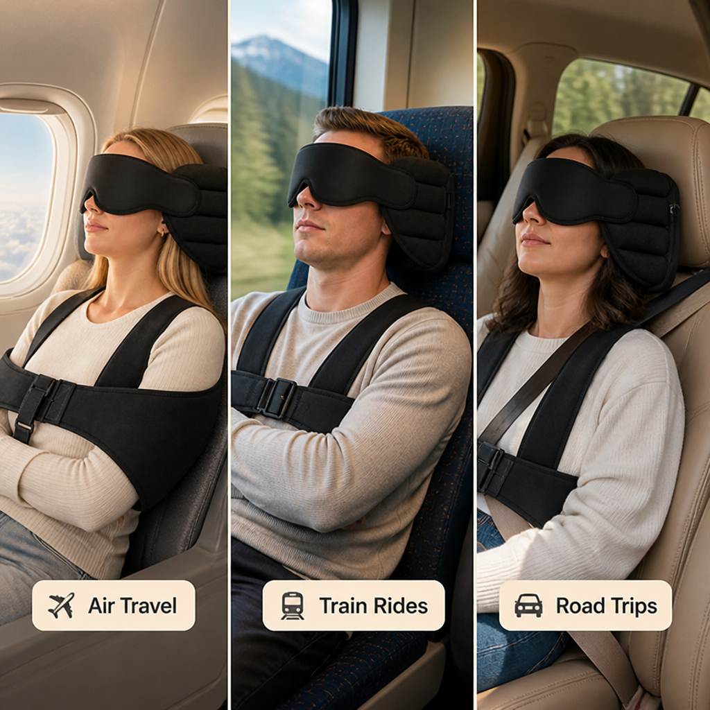 VeloraNest™ — Wake Up Refreshed and Pain-Free, No Matter How Long the Journey