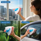 VitraShine™ Magnetic Window Brush — Effortless Streak-Free Sparkle That Makes Your View Prize-Worthy