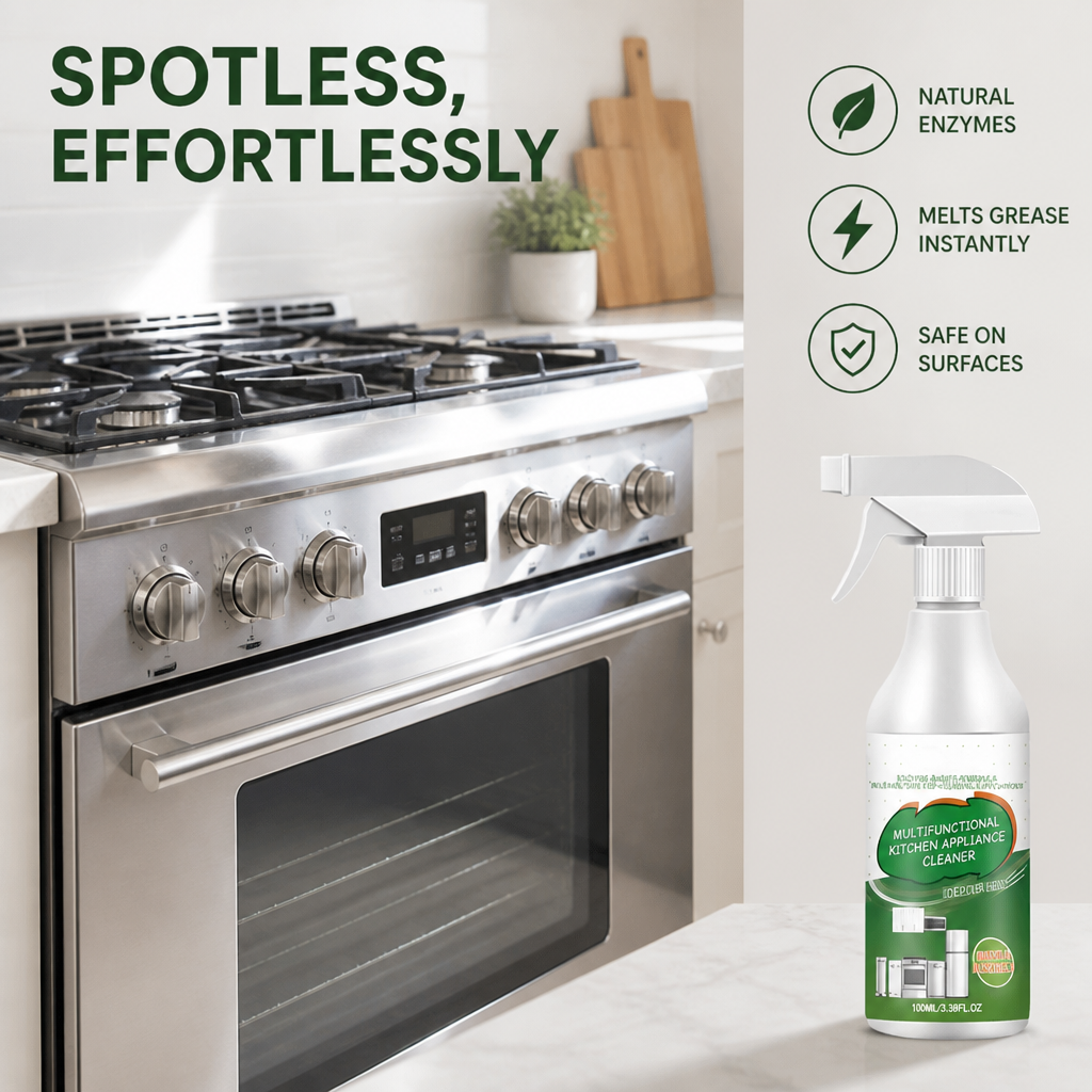 CleanEasePro™ — Melt Away Grease Instantly for a Sparkling, Safe Home