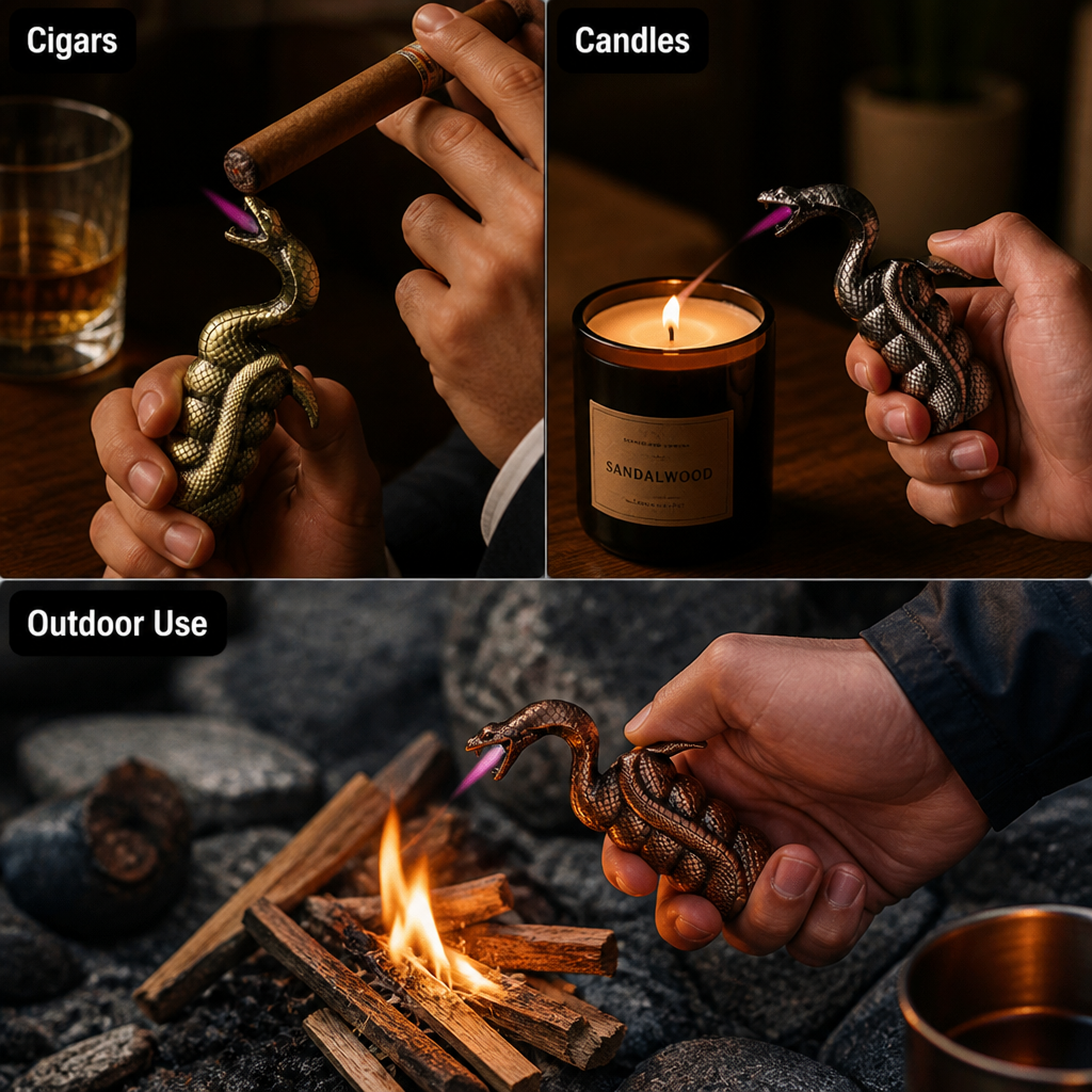 ViperFlame™ — Ignite Fierce Confidence with Every Bold Spark