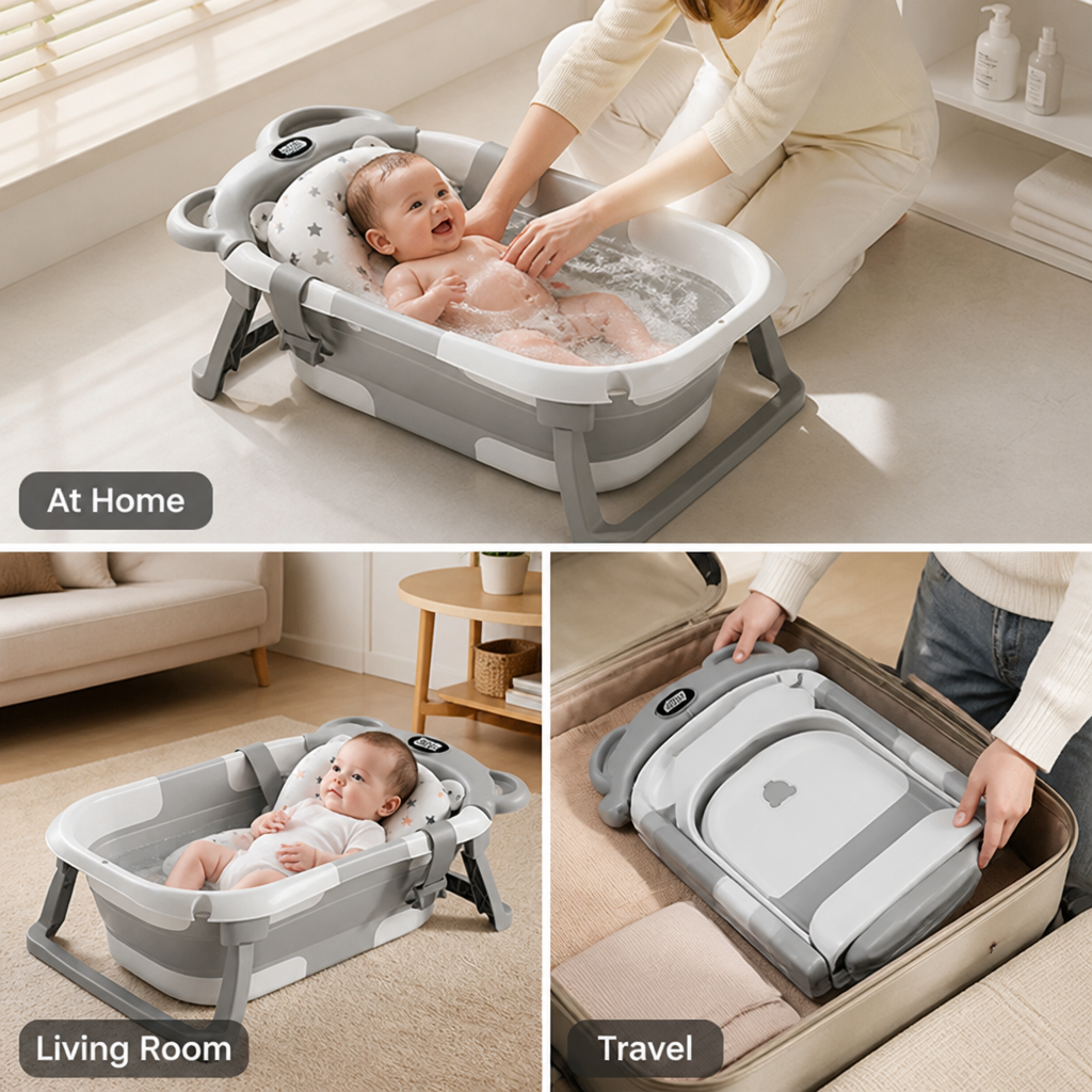 TuckTemp™ — Make Baby Bath Time Calmer, Easier, and More Enjoyable