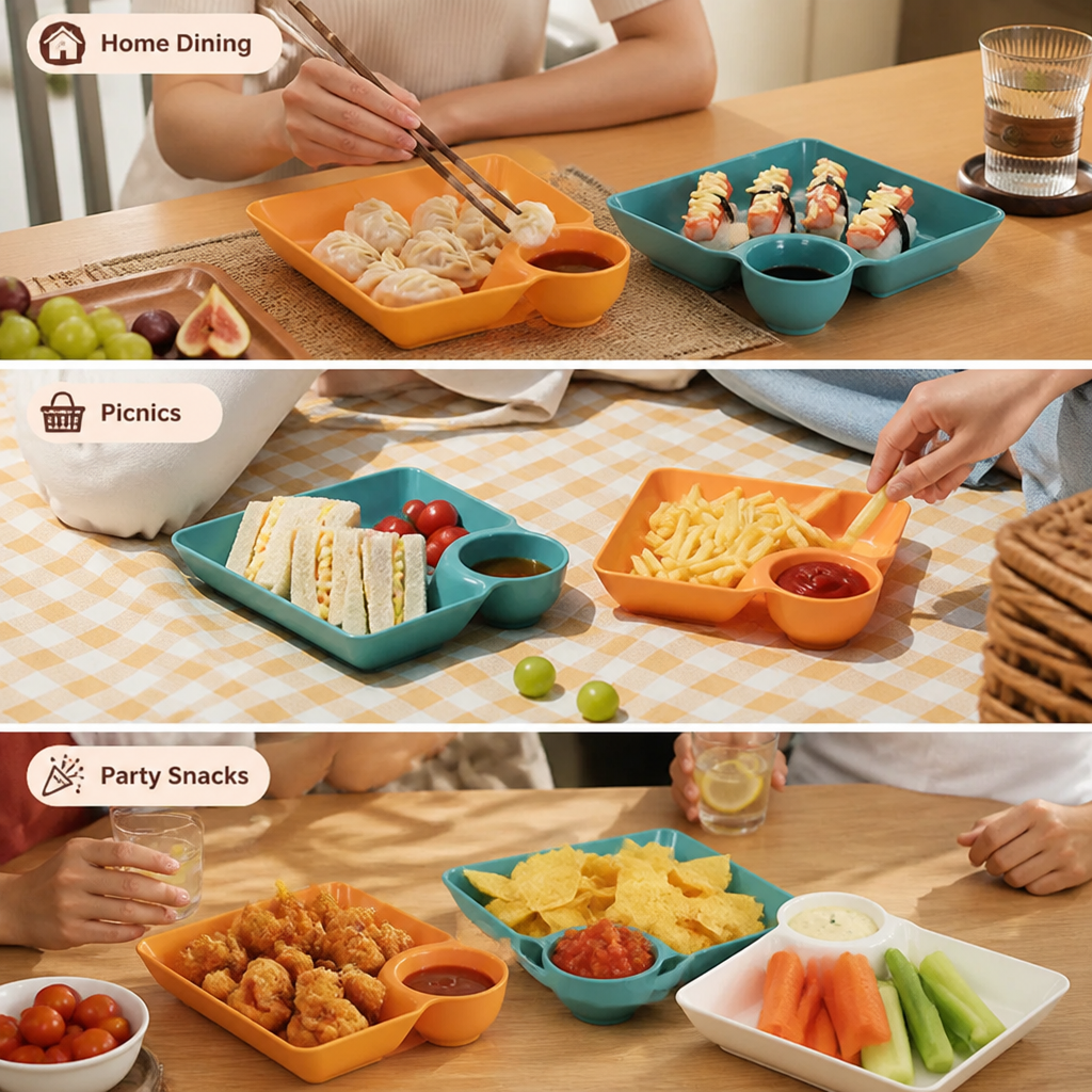 DipNest™ — Keep Every Snack Crunchy, With Your Favorite Dip Close at Hand
