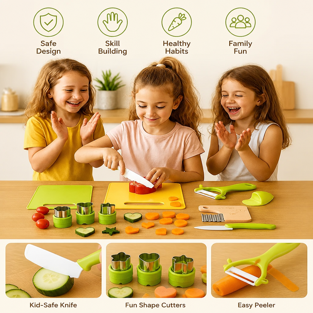 RadianceHands™ — Ignite Your Child’s Confidence and Love for Healthy Fun in the Kitchen