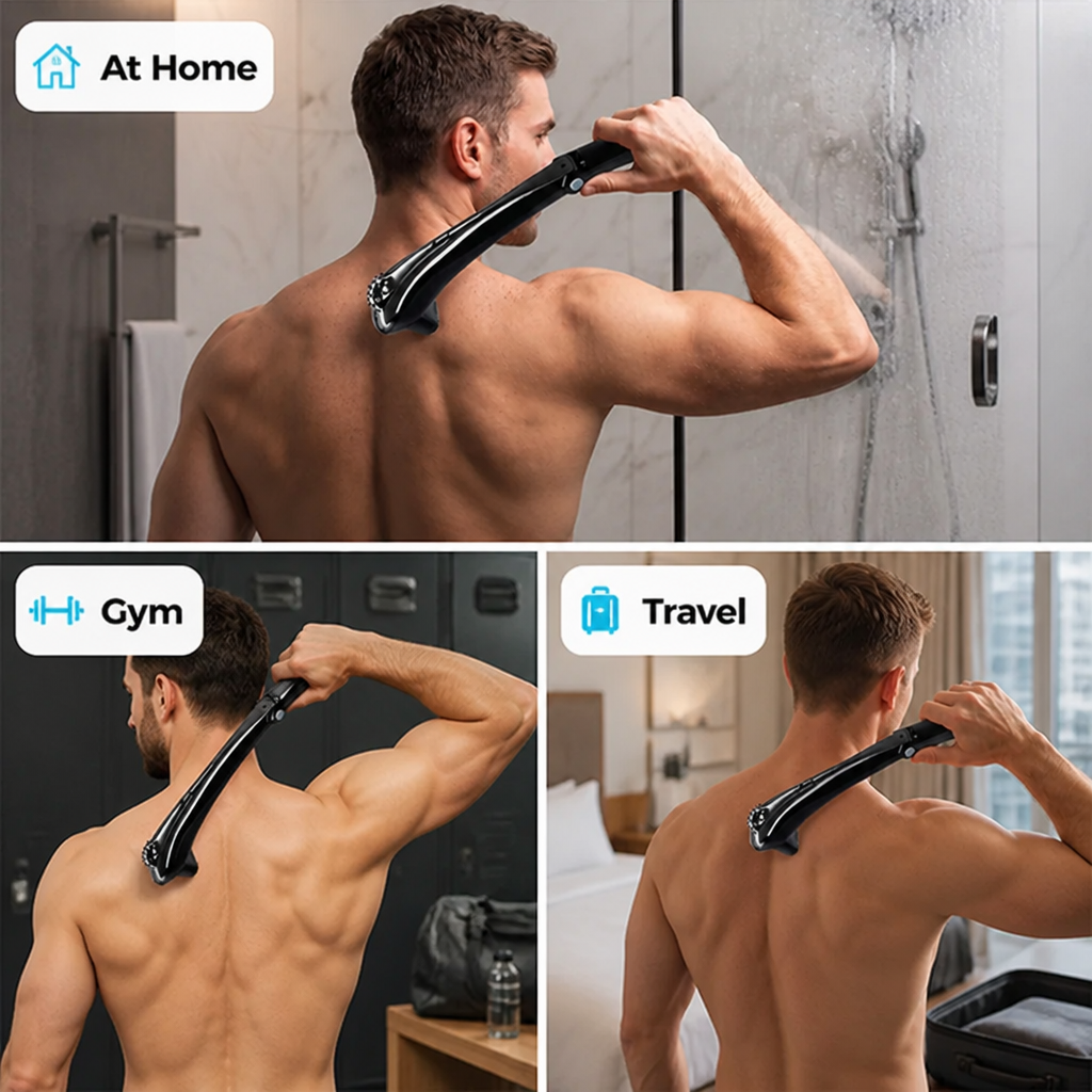 ReachEase™ — Groom your back confidently, without asking for help