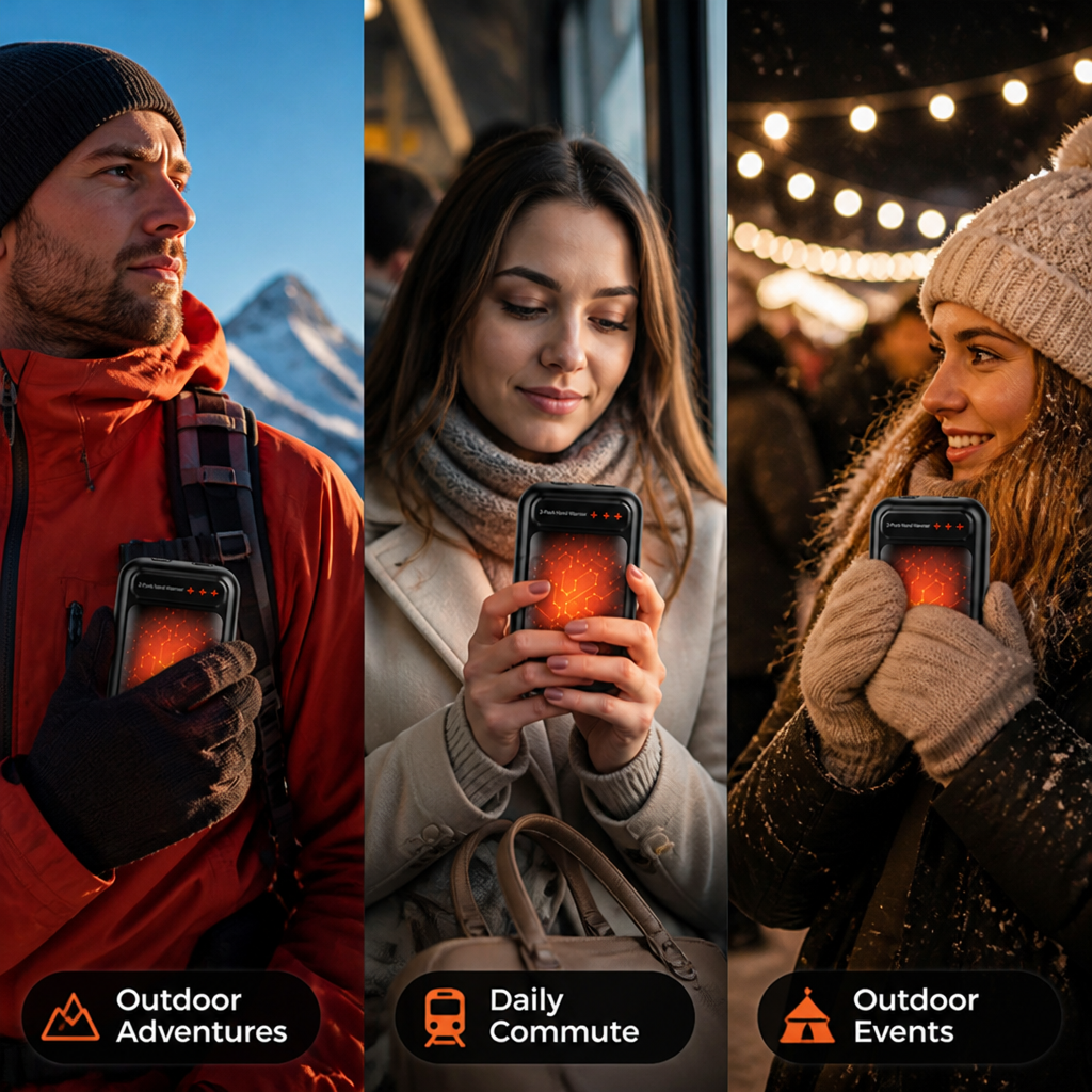 RamoraHeat™ — Instant Pocket Warmth That Turns Freezing to Freedom