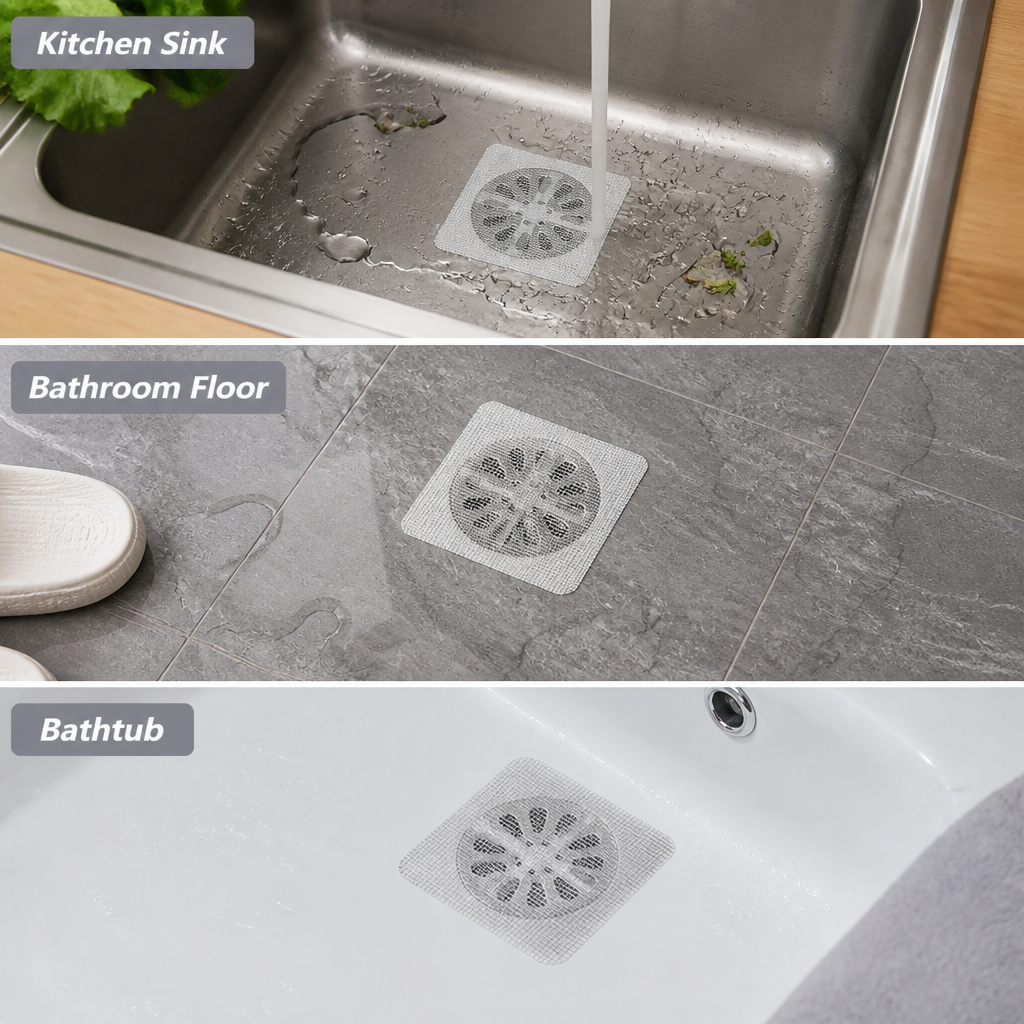 PureGuard™ Drain Shields — Keep Your Drains Pristine and Pest-Free Without Lifting a Finger
