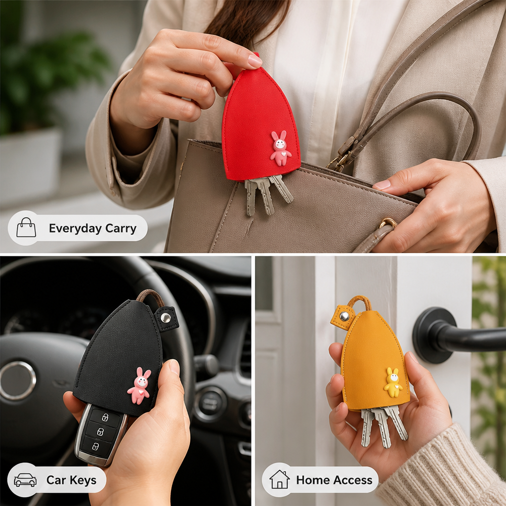RambleEase™ — Effortless Key Access with Stylish Scratch-Free Protection