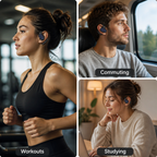 QuietFlow™ — Get lost in your music, not the noise—with up to 145 hours between charges