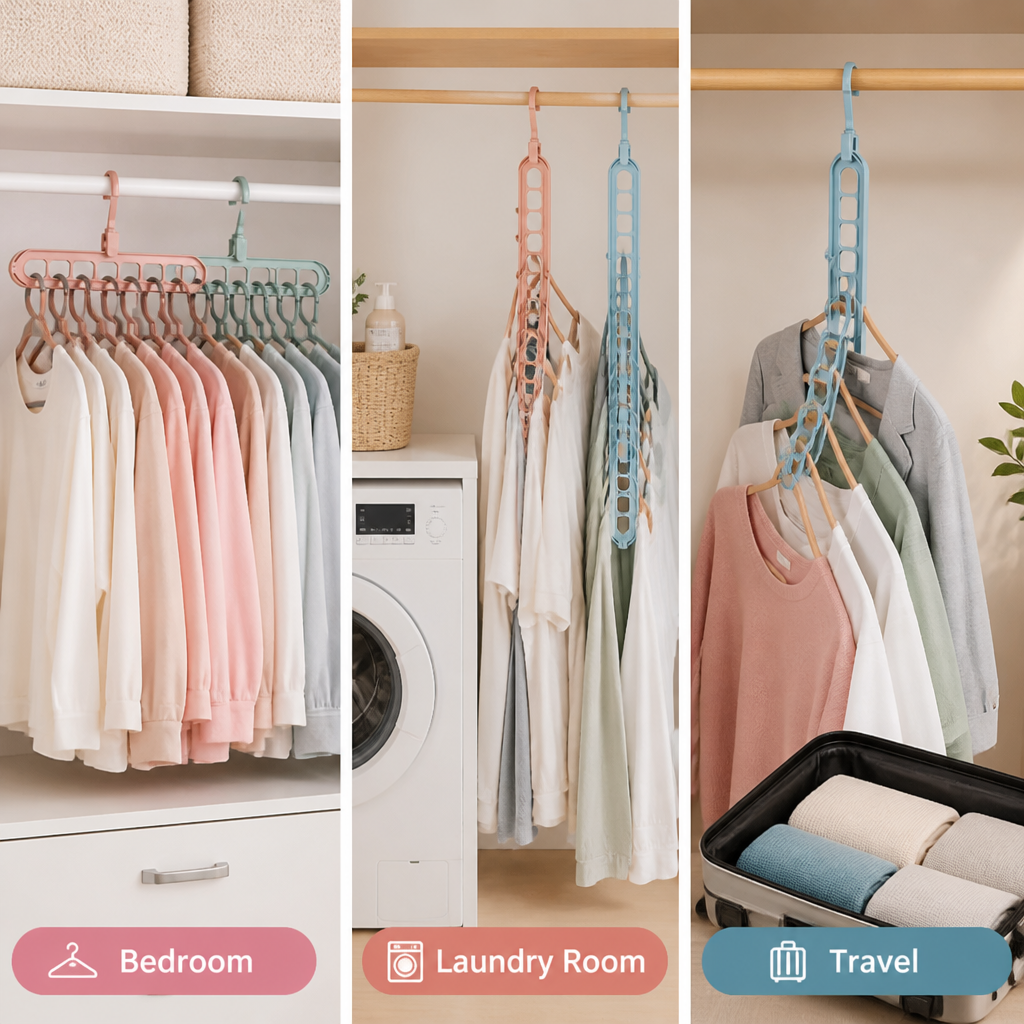 ClothivaFlex™ — Instantly Own a Closet That Feels Twice as Big and Finally Tidy