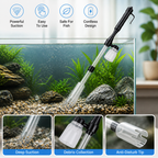 AquaPulse™ — Relax While It Powers Your Aquarium’s Deepest Clean
