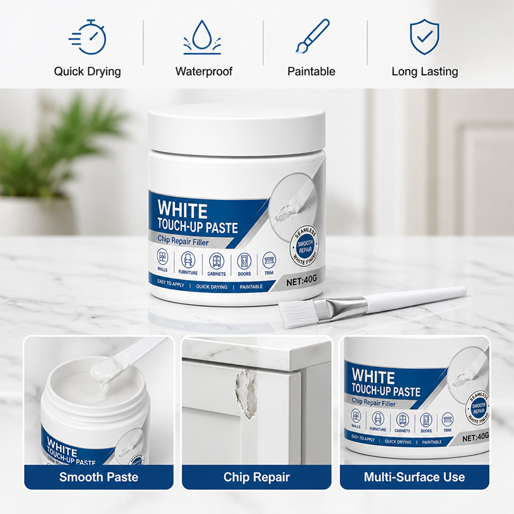 LumiFill™ White Touch-Up Paste — Make Flaws Disappear and Love Your Home Again Instantly