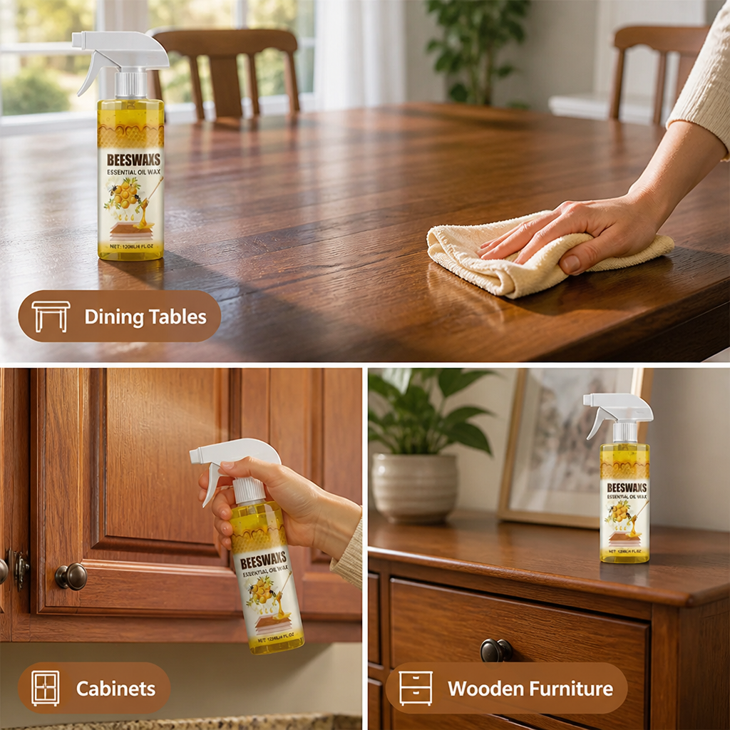 GlowMantle™ — Instantly Transform Dull Wood into a Radiant, Touch-Worthy Showpiece