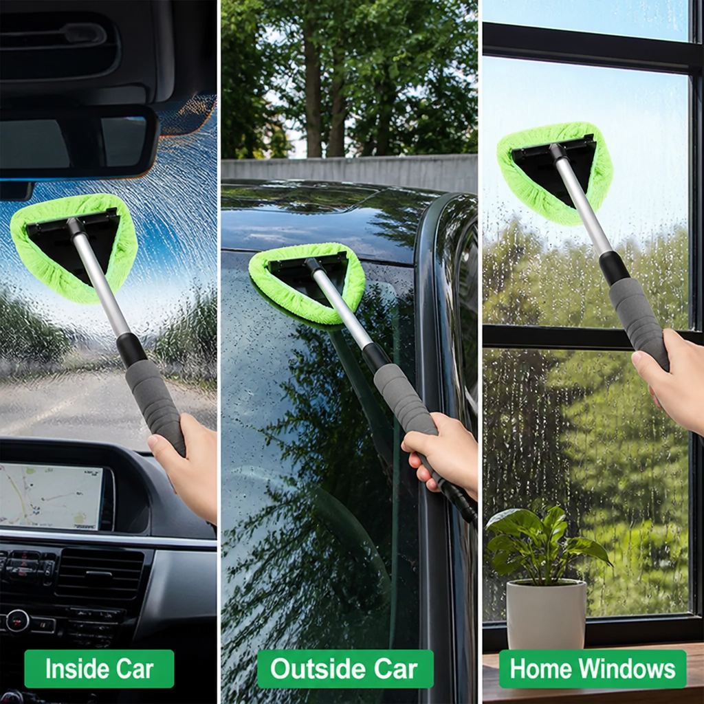 GlareSweep™ — Clean Every Corner Without Breaking a Sweat