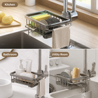 SinkEase™ — Turn Sink-Side Clutter into Calm, with Everything Within Reach