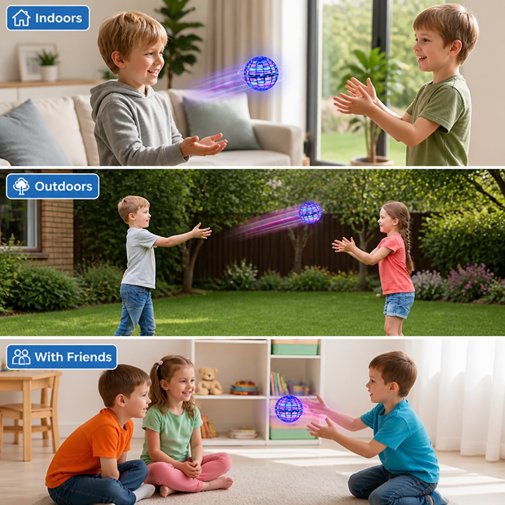SkyWhirl™ — Turn Screen-Time Moments Into Glowing, Giggle-Filled Play