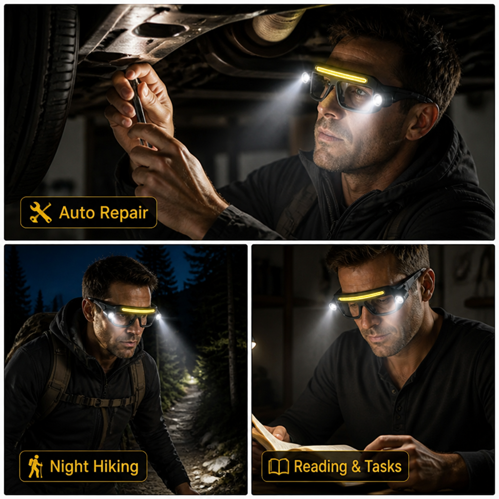 Luxivaro™ — Illuminate Every Detail, Free Your Hands, Own the Night