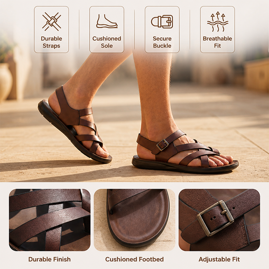 Solstride™ Sandals — Walk All Day Like You’re on Air, Look Sharp Everywhere You Go