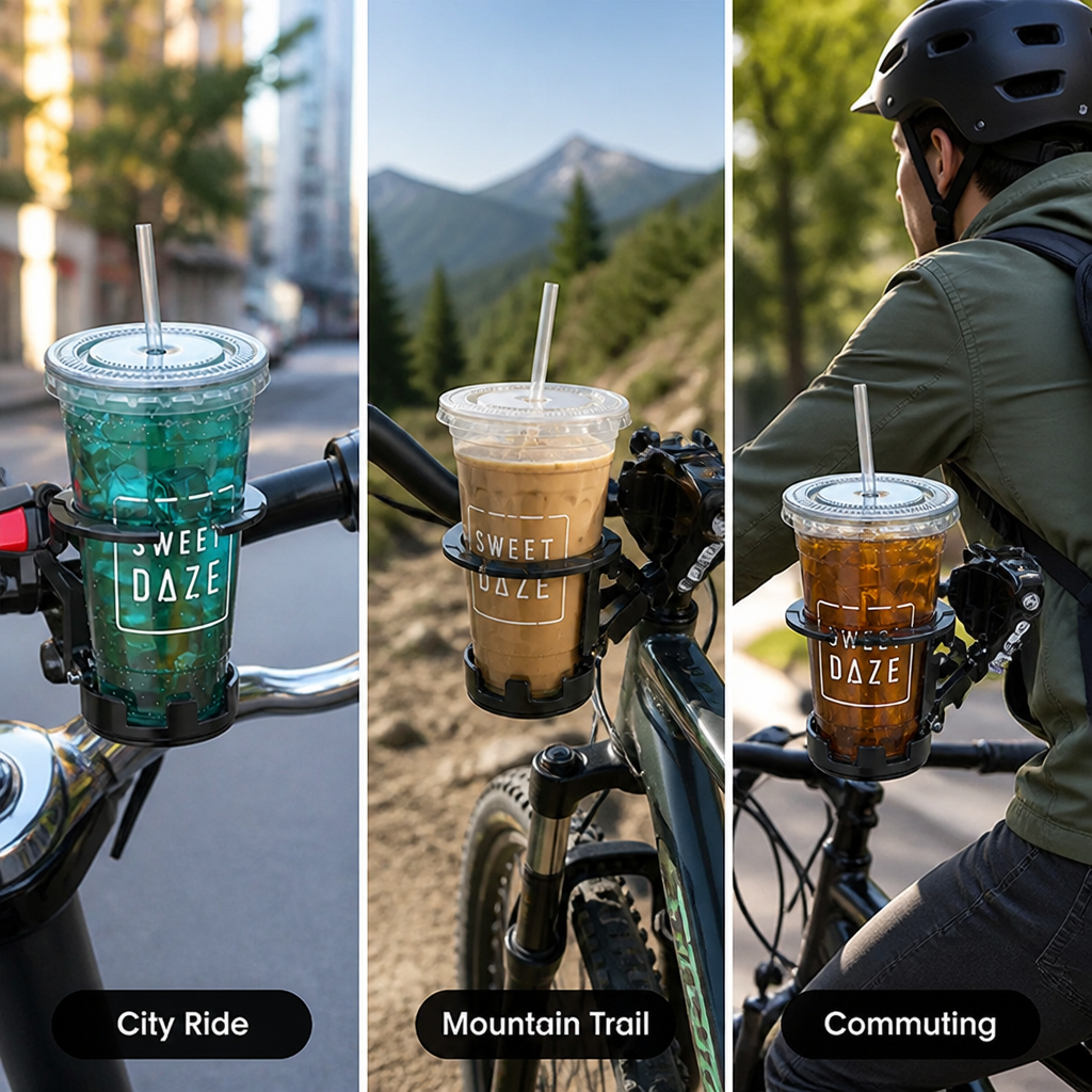 HydraReach™ — Keep Your Drink Secure and Within Easy Reach, Ride After Ride