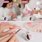 GlowSculpt™ Solid Builder Gel — Sculpt Salon-Worthy Nails with Less Mess and More Control