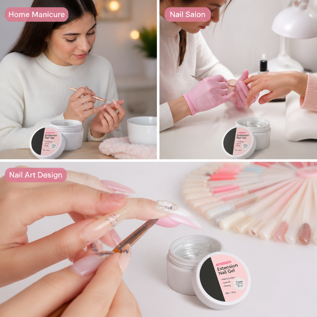 GlowSculpt™ Solid Builder Gel — Sculpt Salon-Worthy Nails with Less Mess and More Control